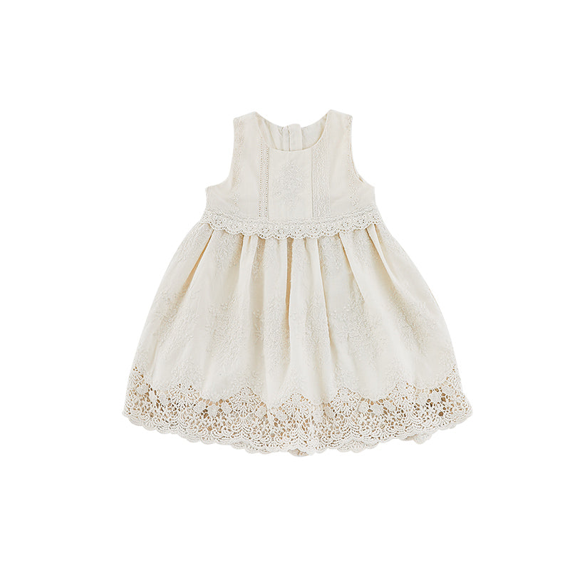 שמלה פרחונית רקומה