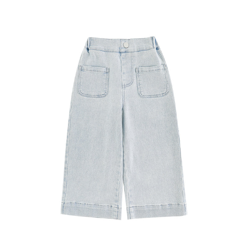 ג׳ינס בהיר גזרה מתרחבת