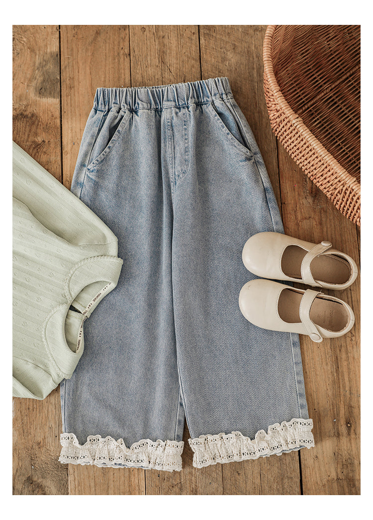 גי׳נס בהיר עם תחרת מלמלה